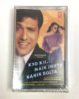 Kyo Kii Main Jhuth Nahin Bolta Bollywood Indian Audio Cassette Tape (Sealed) - Image 1 of 4
