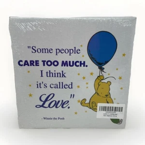 Classic Winnie the Pooh Quote Wall Art Decor Some People Care Too Much - Picture 1 of 4