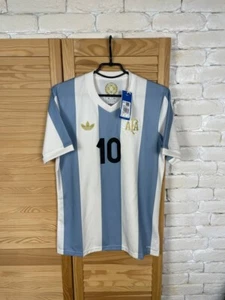 MESSI ARGENTINA JERSEY 50TH ANNIVERSARY FOOTBALL SOCCER SHIRT ADIDAS MEN z M - Picture 1 of 10