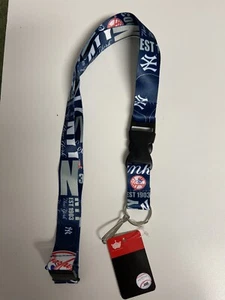 New York Yankees MLB Multi-Color EST. 1903 Breakaway Lanyard Key Ring C - Picture 1 of 3