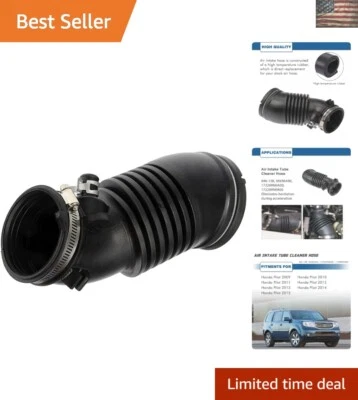 High-Quality Air Intake Hose for 2009-2015 Honda Pilot V6 - Durable Replacement - Imagem 1 de 4