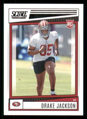 2022 Score #316 Drake Jackson RC - Image 1 of 2