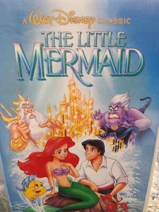 The Little Mermaid - BANNED Golden Cover Art, Black Diamond (VHS, 1989) - Picture 1 of 6