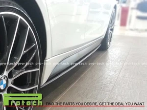 Carbon Fiber Performance Style Side Skirts Lip Fits BMW F22 235i w/M Sports Only - Bild 1 von 2