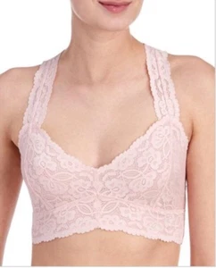 Sujetador Free People Lace Galloon Racerback Rosa Talla Extra pequeño nuevo con etiquetas - Imagen 1 de 3