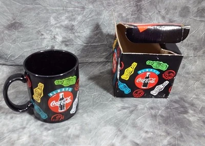 Coca Cola Coffee Mug 1993 Collectible With Original Box - Image 1 of 3