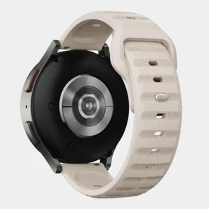 Pasek do Samsung Galaxy Watch 6 5 4 Sportowy silikonowy pasek Klamra tylna Kwadratowy pin - Zdjęcie 1 z 32