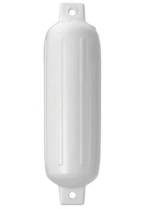 Polyform G-3 Twin Eye Fender 5.5" x 19" - White 218-G3W - Picture 1 of 2