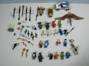 Huge Lot Mixed Series Lego Mini Figures and Some Accessories/Partial Mini Figs - Picture 1 of 9