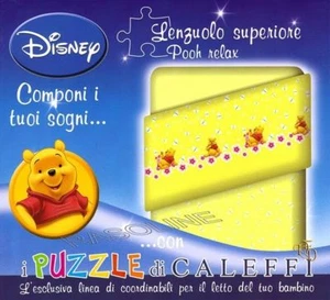 Lenzuolo Sopra Rosa Winnie the Pooh Pimpi Lenzuola Relax Disney Caleffi - Bild 1 von 1
