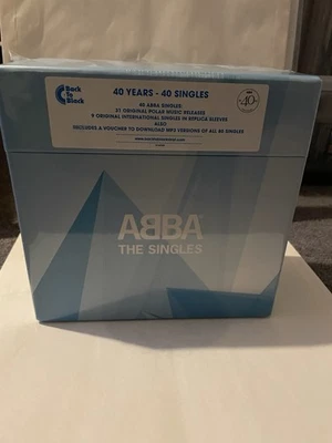 ABBA - 7” SINGLES BOX SET - 40 Years 40 Singles - New And Sealed - Image 1 of 2