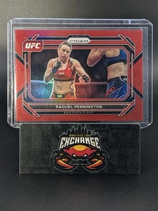 2023 Panini Prizm UFC Red Prizm /199 Raquel Pennington #11 - Picture 1 of 2
