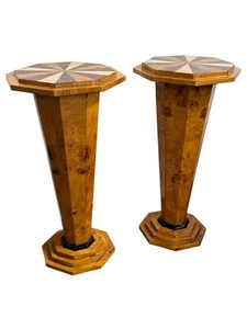 Side Table Art Deco Jardiniere Table Pedestal Column Retro Vintage Style - Picture 1 of 5