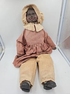 Muñeca afroamericana vintage Kayley 118/500 Arnett's Country Store - Imagen 1 de 12
