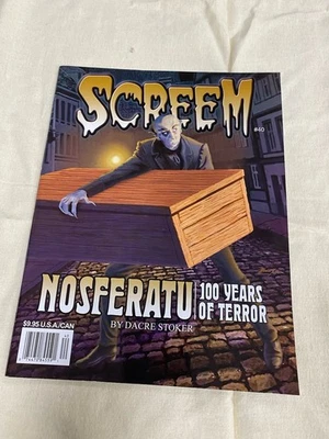 Screem #40, 2022, interviews with Allan Arkush, Adam Locks, Nosferatu - Stoker - Image 1 of 3
