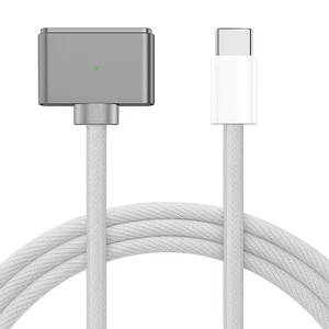 Cavo USB-C 140W MagSafe 3 compatibile magnetico cavo di ricarica per Macbook Air Pro - Foto 1 di 15