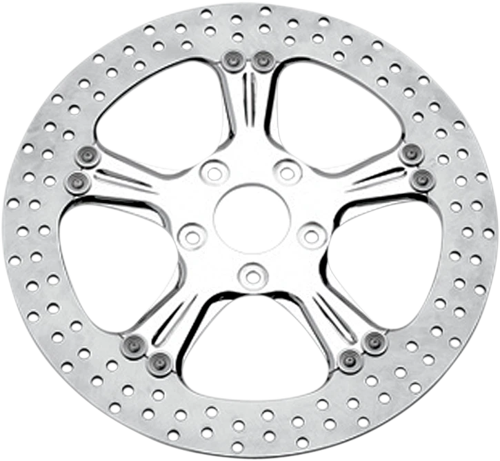 Performance Machine Wrath Two-Piece Brake Rotor 11.8in Chrome 01331802WRASCH - Image 1 of 1