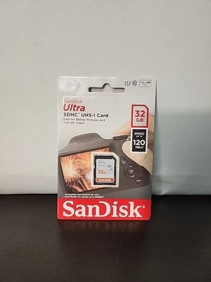 SanDisk 32GB Ultra SDHC UHS-I  Memory Card - Image 1 of 2