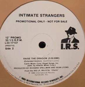 Intimate Strangers – Let Go  EP 12" Single I.R.S. Records – L33-17137  VERY NICE - Picture 1 of 2