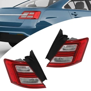 For 2013-2019 Ford Taurus LED Tail Lights Rear Outer Brake Lamps Left+Right Side - Picture 1 of 17