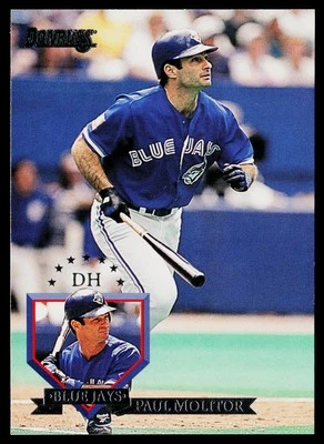1995 Donruss #162 Paul Molitor Toronto Blue Jays - Image 1 of 2