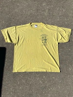 Vintage 2006 Ann Arbor Huron High School Verona Italy Choir T Shirt Yellow Sz XL - Image 1 of 4