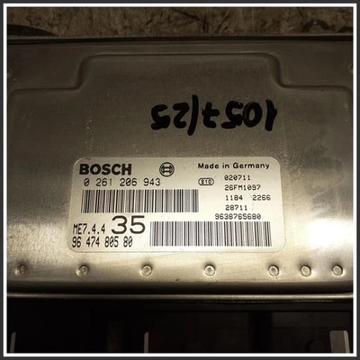 Centralina  Bosch 0261206943 Peugeot 307 I 194061 2001 2005 Originale Usato  - Immagine 1 di 4