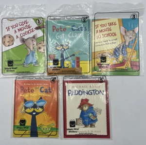 2023 McDONALD'S Harper Collins Libro Infantil JUGUETES DE COMIDA FELIZ O CONJUNTO COMPLETO - Imagen 1 de 6