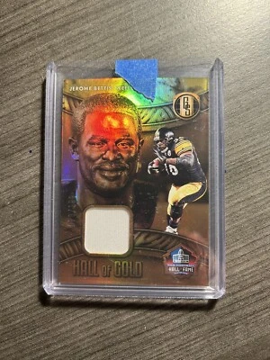 2022 Panini Gold Standard Hall of Gold Threads /199 Jerome Bettis #HOG-JBE HOF - Image 1 of 2
