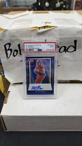 2024 MJ MORRIS PRO SET METAL BLUE SILVER AUTOGRAPH #ED/20 PSA 9 MINT #PAMJM - Picture 1 of 10