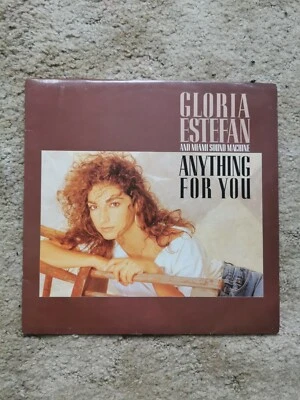 GLORIA ESTEFAN - ANYTHING FOR YOU - ORIGINAL UK LP WITH INSERT - Image 1 of 2