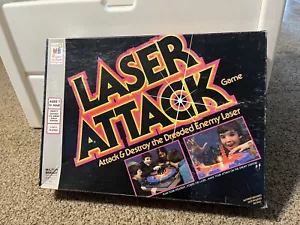 Vintage 1978 Milton Bradley Laser Attack Board Game 100% Complete WORKS - Picture 1 of 3