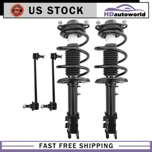 Front Struts w/Coil Spring Assembly Sway Bars Kit for Hyundai Sonata Kia Optima - Picture 1 of 7
