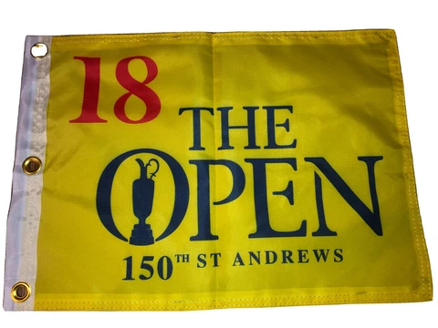 150TH BRITISH OPEN ST SAINT ANDREWS PIN FLAG WITH GROMMETS FREE SHIP AUTOS Cover