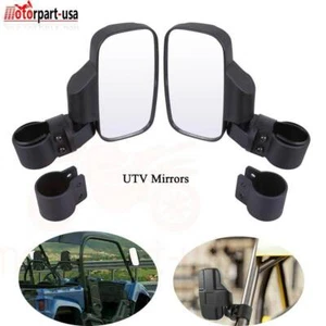 Espejos retrovisores laterales retrovisores laterales con barras antivuelco de 1,75"" 2"" para Yamaha Rhinos 450 660 700 UTV - Imagen 1 de 12