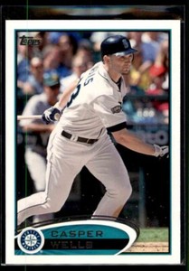 2012 Topps Casper Wells #526 Seattle Mariners