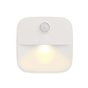 Plug-In Night Light LED Motion Sensor Activated Bathroom Kitchen Hallway US / EU