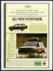 1996 NISSAN Pathfinder Vintage Original Print AD - VUS SUV photo Canada All-New