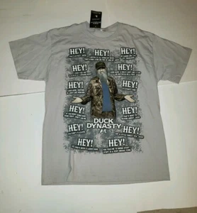 Duck Dynasty Grey Shirt Size Large. Come with free hat! - Picture 1 of 12