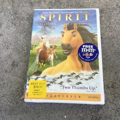 SPIRIT on DVD Stallion Of The Cimarron Widescreen Movie - Image 1 of 3
