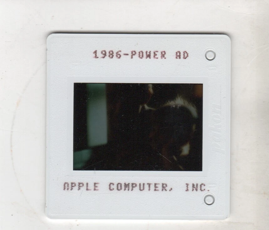 ITHistory (1987) APPLE PHOTO  "Power Ad 1986"  (Apple 10th Anniversary) - Image 1 of 1