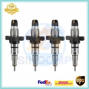 4Pcs 0986435505 Fuel Injectors for 04-09 Dodge Ram Cummins 5.9L 5135790AD - Picture 1 of 7
