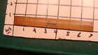 Vintage Original - 6 inch Wooden Ruler - GOODY reg. US patent office