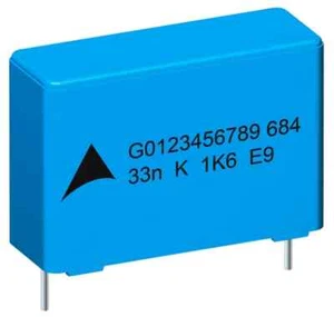 Epcos POLYPROPYLENE FILM CAPACITORS 5Pcs 1kVDC 500VAC 27nF B32642B0273J000 - Picture 1 of 1