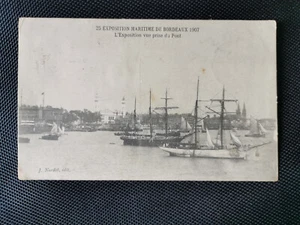 CPA 33 BORDEAUX - Exposition Maritime - L'Exposition vue prise du pont - Imagen 1 de 2
