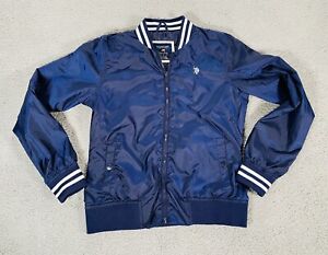 US Polo Assn - Solid Bomber Jacket - Blue