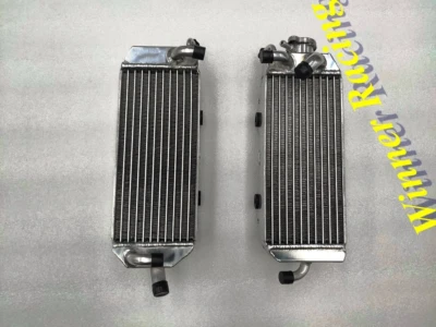 For  Suzuki RM125W RM125X RM125Y 1998 1999 2000 Aluminum Radiator Left + Right - Image 1 of 4