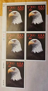 Scott #2540 $2.90 Olympics 1991 Plate Block +1 MNH Face Value $14.50 - Picture 1 of 1