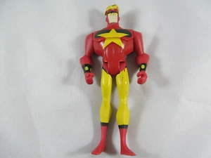 Starman DC Comics action figure Justice League 4.5" red suit yellow star - Picture 1 of 5