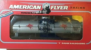 NIB American Flyer 6-52095 SOVX Mobilgas NASG Single Dome Tank Car #1596 New - Picture 1 of 5